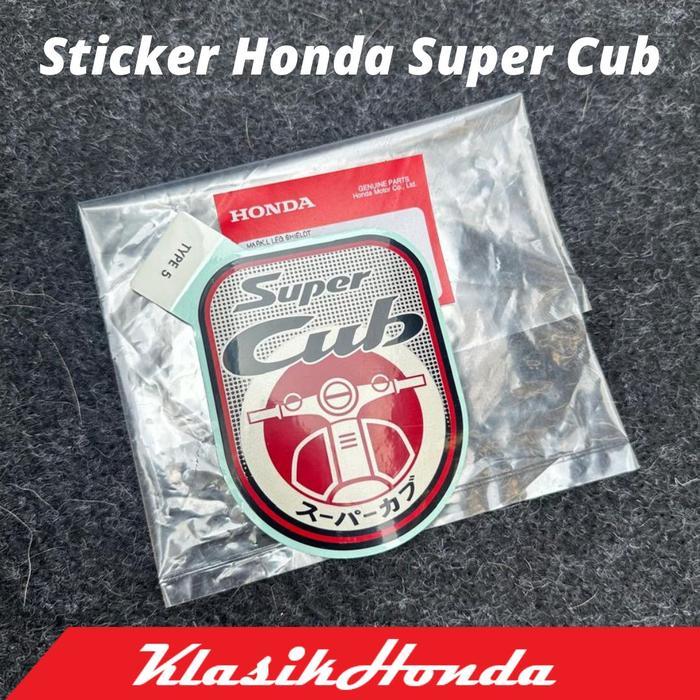 Sticker Honda Super Cub Supercub C125