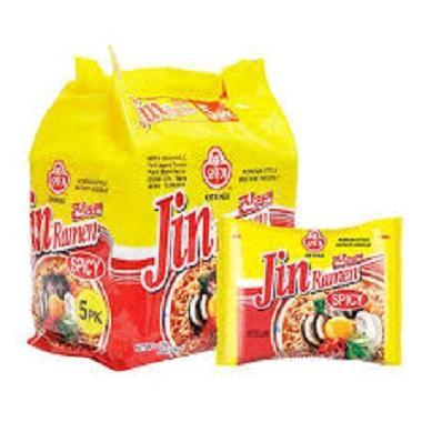 Ottogi Jin Ramen Hot Multi Pack 120Gr 5Pcs Mi Instan Rasa Pedas Produk Korea - Food