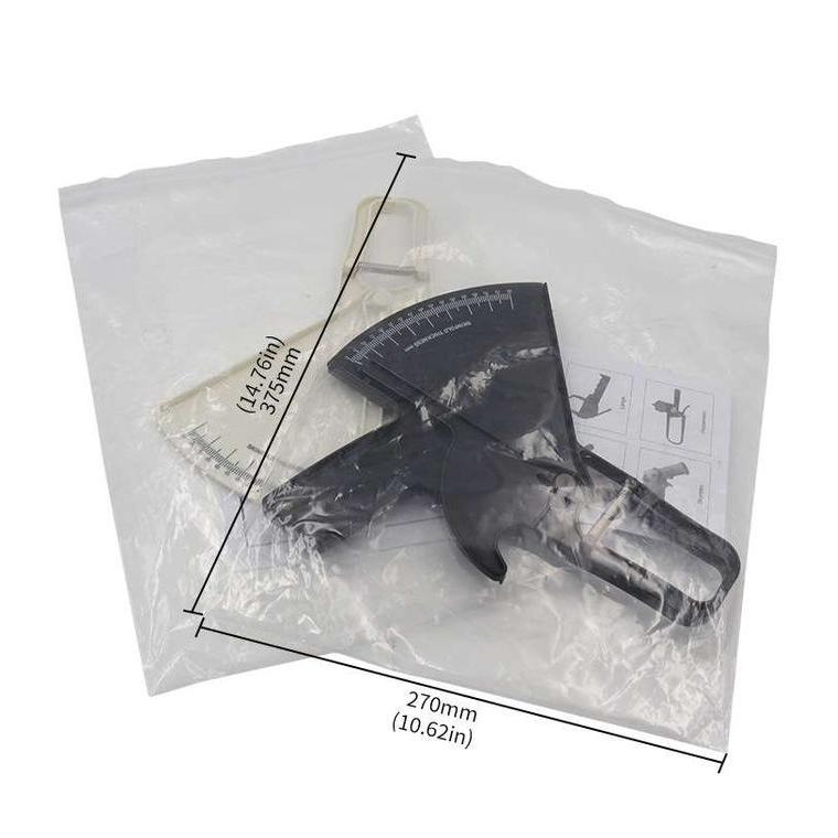 Skinfold Thickness Caliper Ah02 Sp / Body Fat Slim Guide Pengukur Terbaik