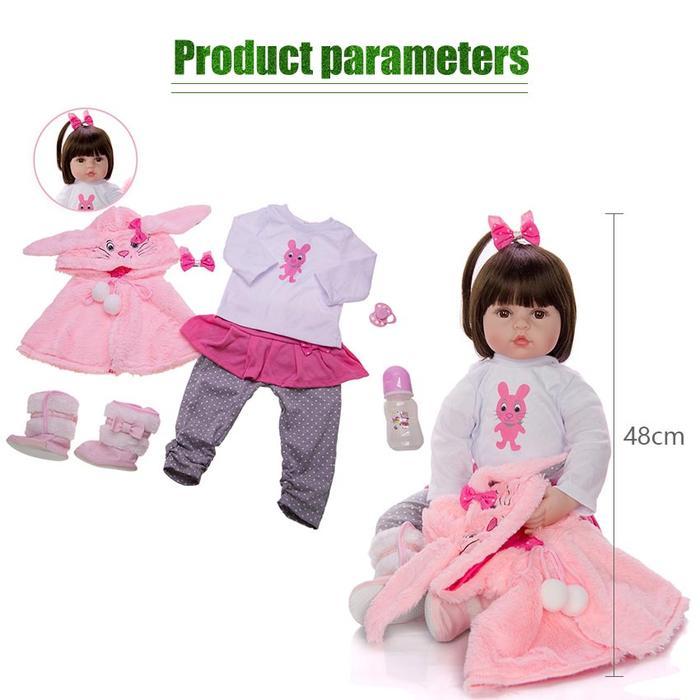 Promo 48Cm Npk Doll / Boneka Reborn / Reborn Doll / Boneka Bayi / Boneka Susan Import Terlaris