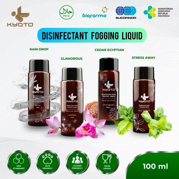 NEW - CAIRAN FOGGING DISINFEKTAN KYOTO FOOD GRADE ORIGINAL