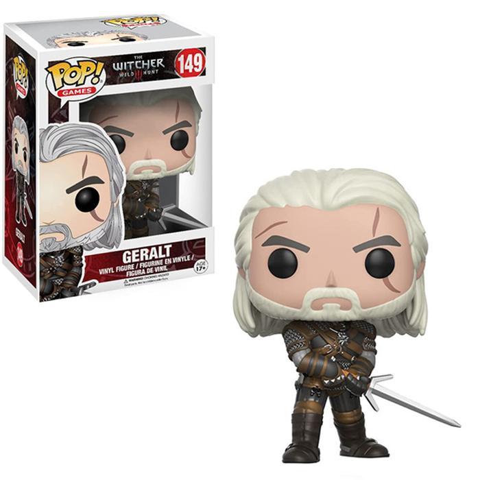 HOT SALE FUNKO POP THE WITCHER 3 - WILD HUNT: #149 CIRI 150# GERALT 152# TRISS ACTION FIGURE