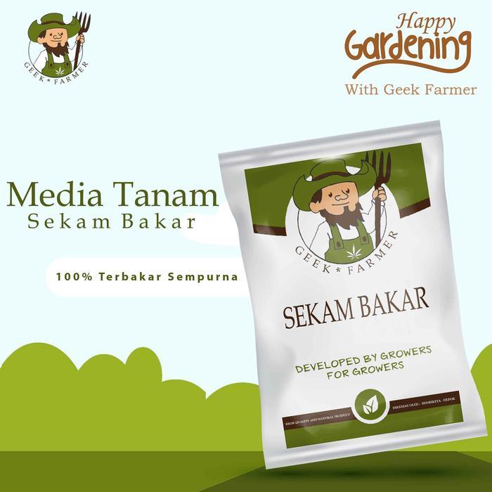 Geek Farmer Media Tanam Sekam Bakar
