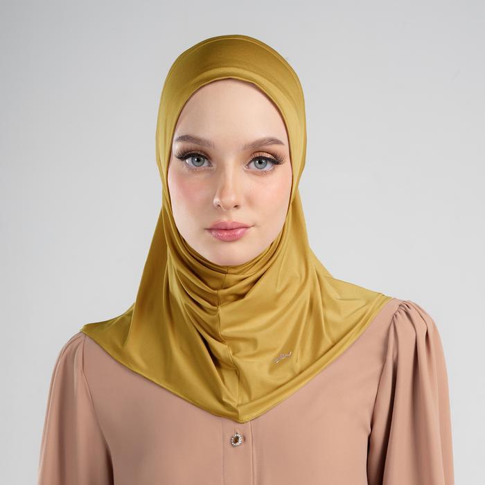 MANDJHA Bergo Ruby Amber Green By IVAN GUNAWAN - Daily Hijab Bergo MANDJHA
