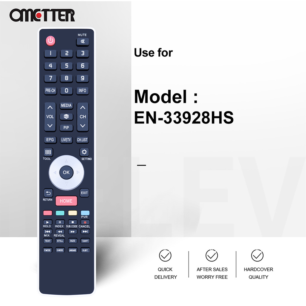 EN-33928HS For Hisense Smart 4K UHD LCD TV Remote Control LTDN55K681XWSEU3D LTDN55XT810XWSEU3D