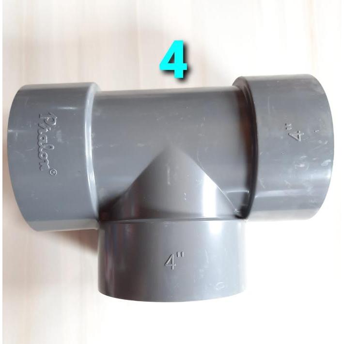 Tee pipa PVC / fitting pipa sambungan