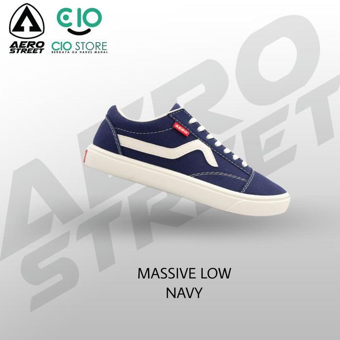AEROSTREET MASSIVE LOW NAVY 100% ORIGINAL
