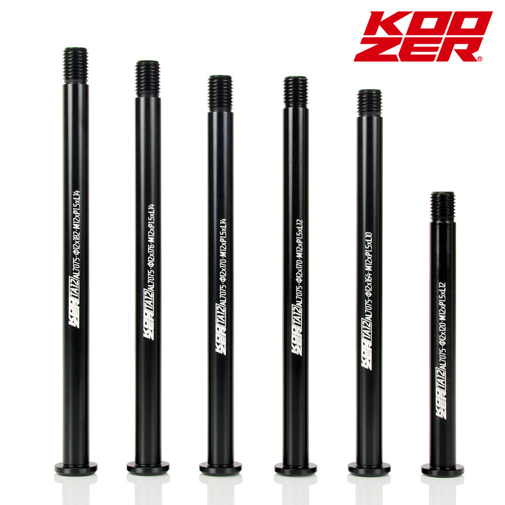 New KOOZER TA12 Bicycle  thru axle Road bike 12/15mm MTB  thru axle wheel axle hub shaft 12x100/142/