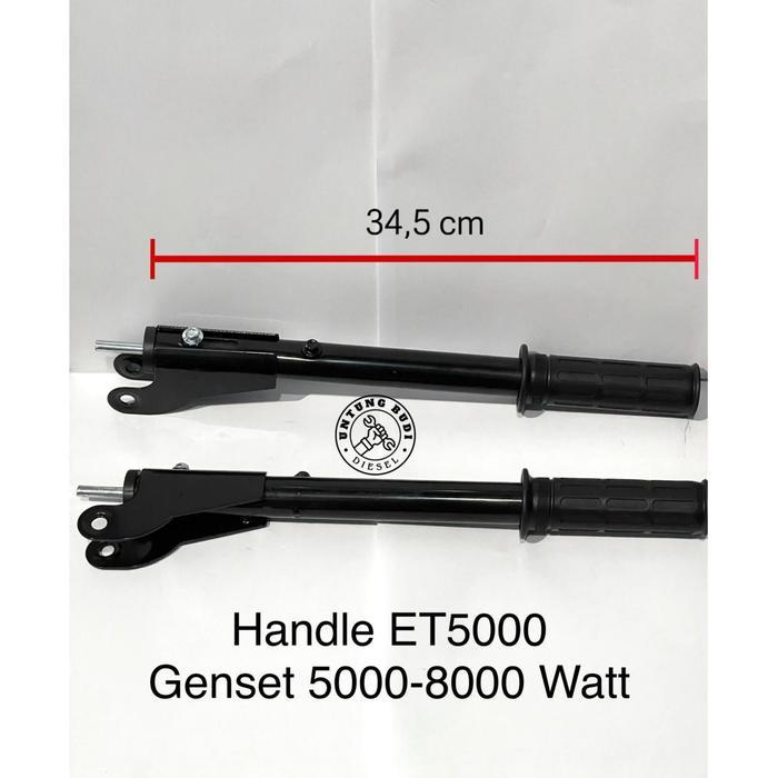 HANDLE GENSET SET ET6500 STANG GAGANG PEGANGAN HANDRAIL GENSET 5000-8000 WATT ET5000 ET5500 ET6000