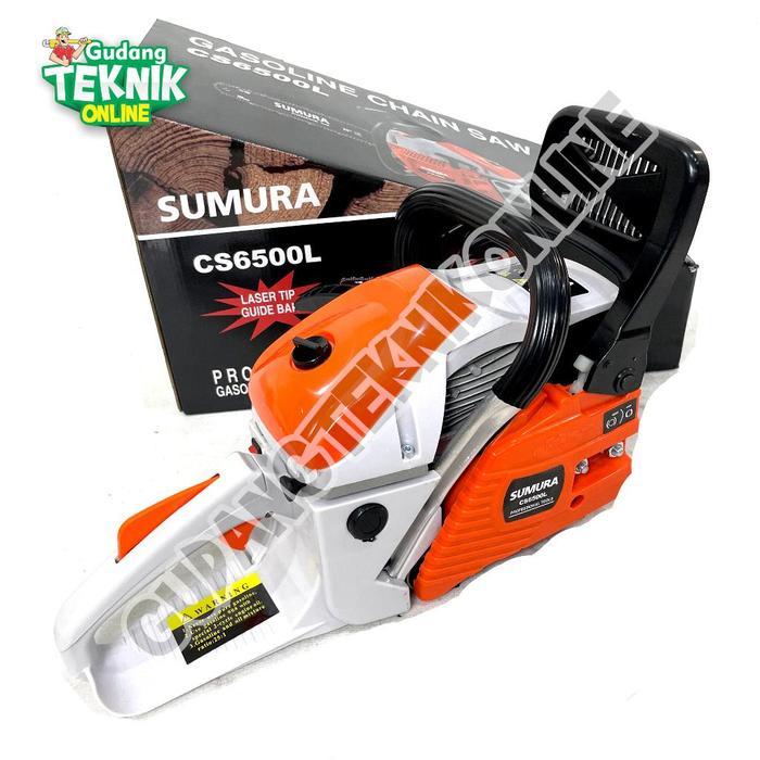 tokobryani Mesin Gergaji Chain Saw SUMURA 22 inch Laser Tip - Chainsaw SUMURA