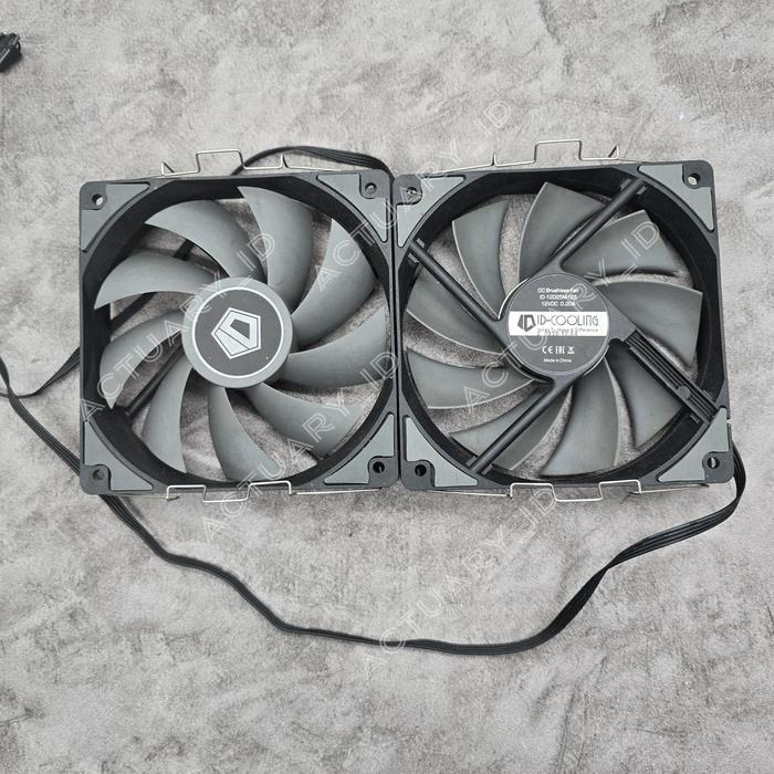 Fan Id-Cooling Id 12025 M12S - 120Mm 3 Pin Pwm Low Noise Gaming Cooling Fan Cpu Cooler Ready