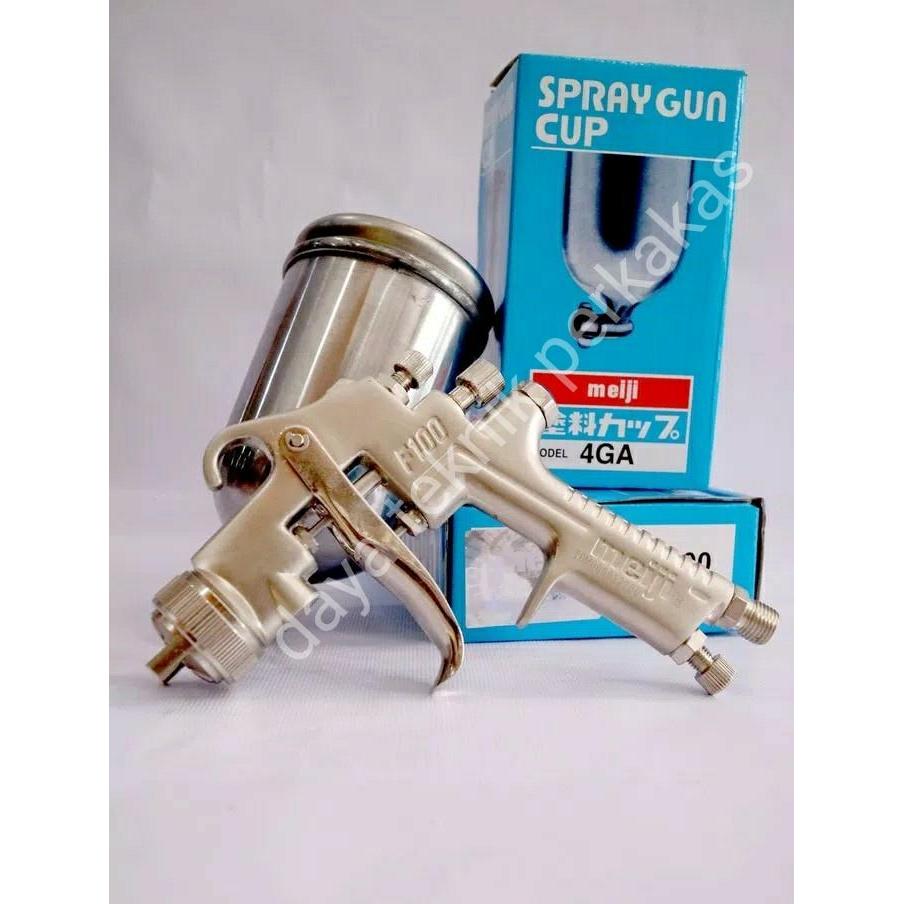 Spray Gun F 100 Tabung Atas Meiji - Meiji F100 Tabung Atas Super