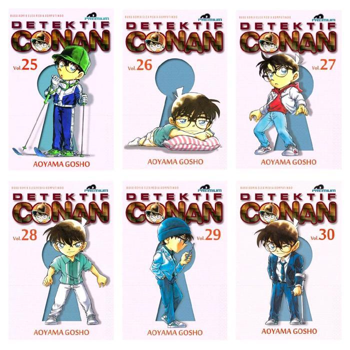 Ready Buku Komik Detektif Conan Premium Vol. 1 2 3 4 5 6 7 8 9 10 11 12 13 14 15 16 17 18 19 20 21