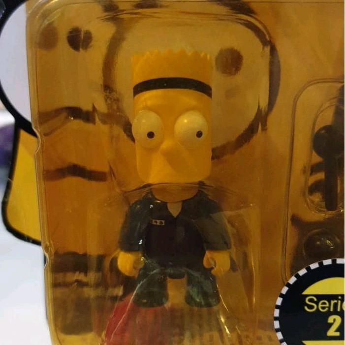 HOT SALE QEE KEYCHAIN COLLECTION THE SIMPSONS MANIA SERIES BART SIMPSONS TERMURAH