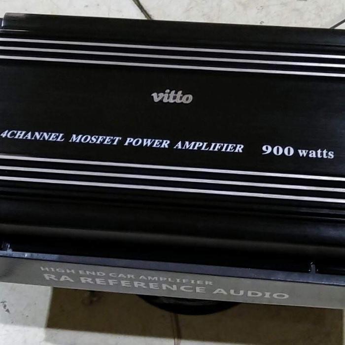 Power Amplifier Bus / Truck 4 Chanel Vitto/Vittoline 24 Volt Dc Car