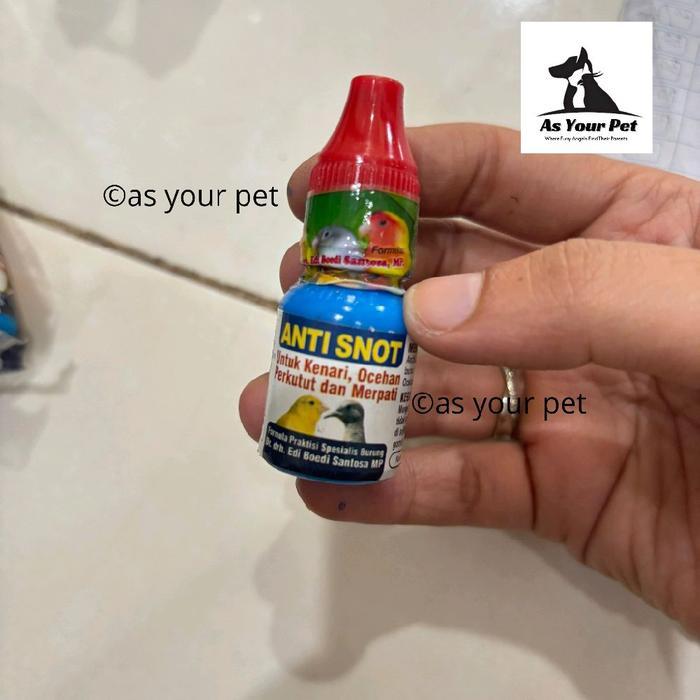 Obat Anti Snot untuk Burung Kenari Perkutut Merpati Mata Berair Katarak