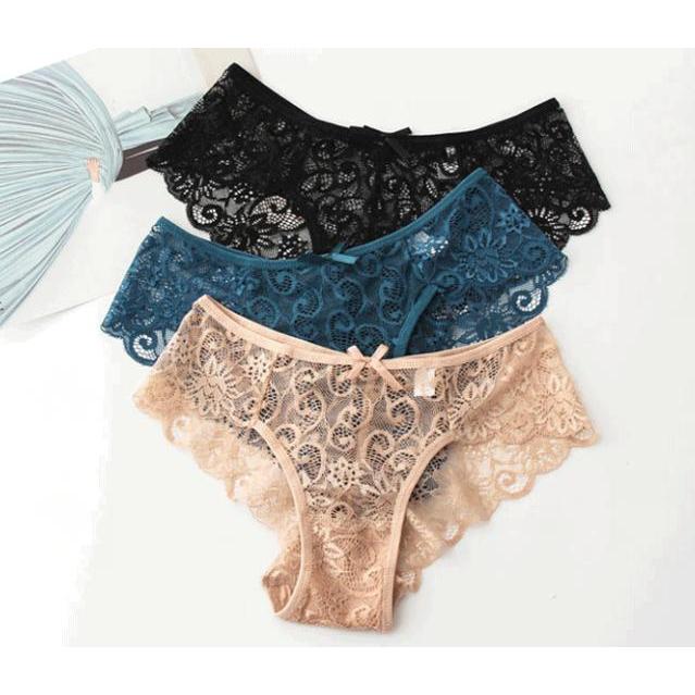 Celana Dalam Wanita jumbo G String renda lembut C1250
