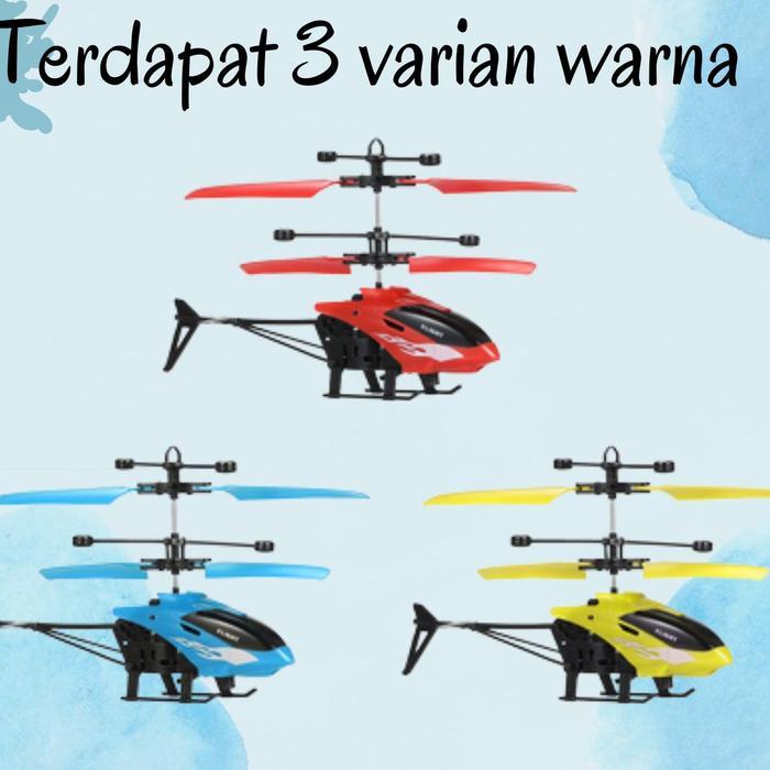 RC Helikopter Mainan Anak Sensor Tangan Helikopter Drone Murah