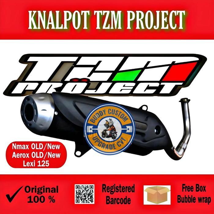 Knalpot Tzm Project Nmax Aerox- Knalpot Racing Tzm Nmax Aerox - Tzm