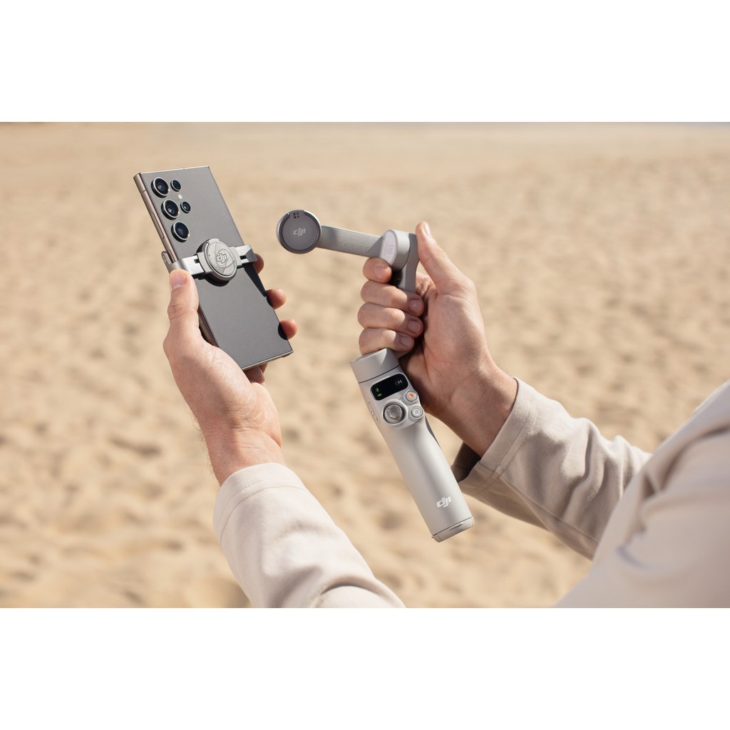DJI Osmo Mobile 6/SE/OM 5/4/4 SE Handheld Gimbal Stabilizer OM Magnetic Phone Clamp 4/3 Quickly