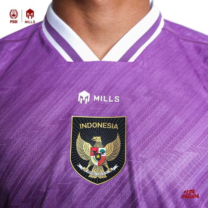 MILLS Timnas Indonesia Third Jersey Keeper Player Isuue 1128INA Purple