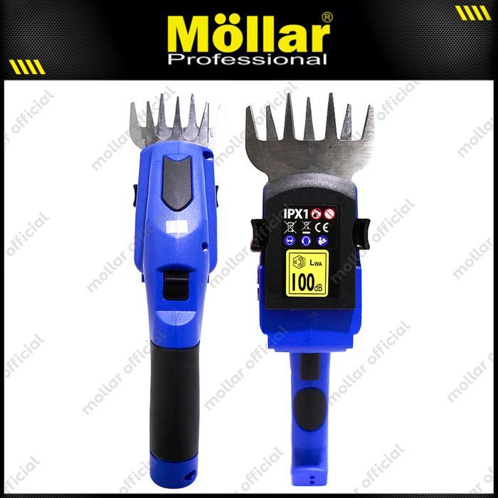 New Product - Mollar Chts08100 Mesin Potong Rumput Baterai 8V Cordless Hedge Trimmer Monokuro Shop