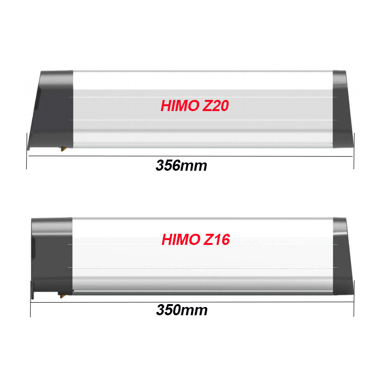 Foldable Electric Bike Battery 36V 10.4Ah 12.8Ah 14Ah 48V 500w 350w Replace Upgrade HIMO Z16 Z20