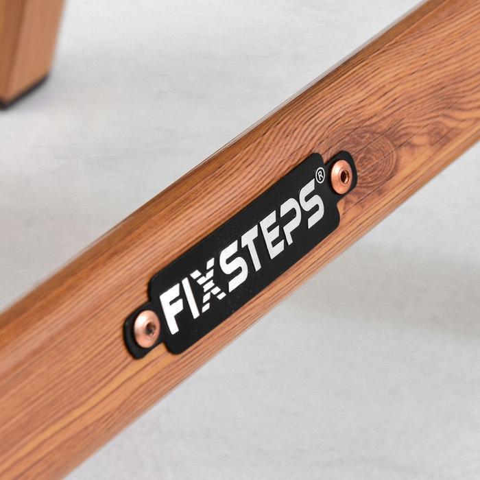 FIXSTEPS TANGGA ALUMINIUM 1 STEP MOTIF KAYU