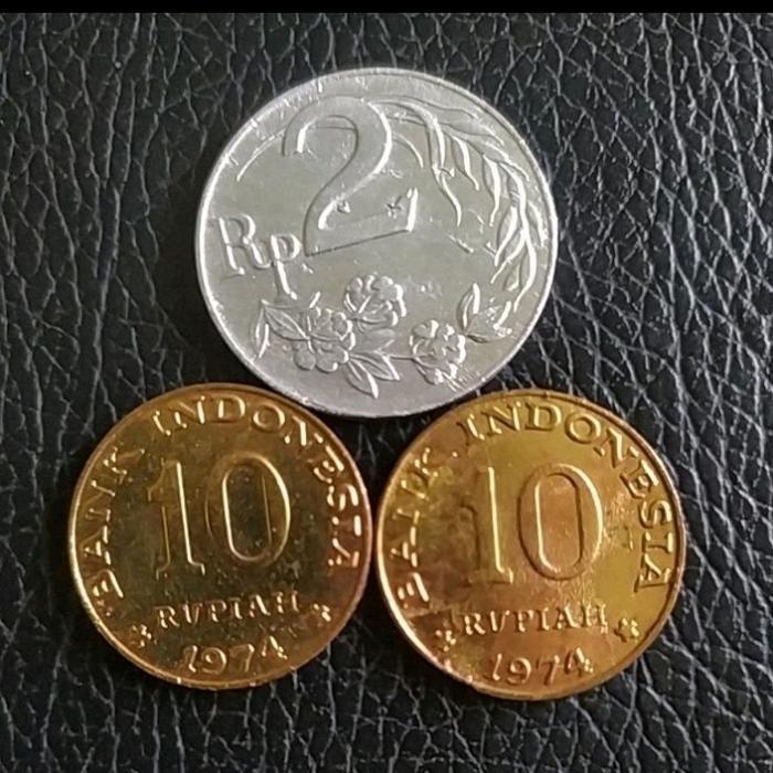 Promo Uang Mahar 22 Rupiah /22 Perak Asli Uang Kuno Indonesia Terlaris