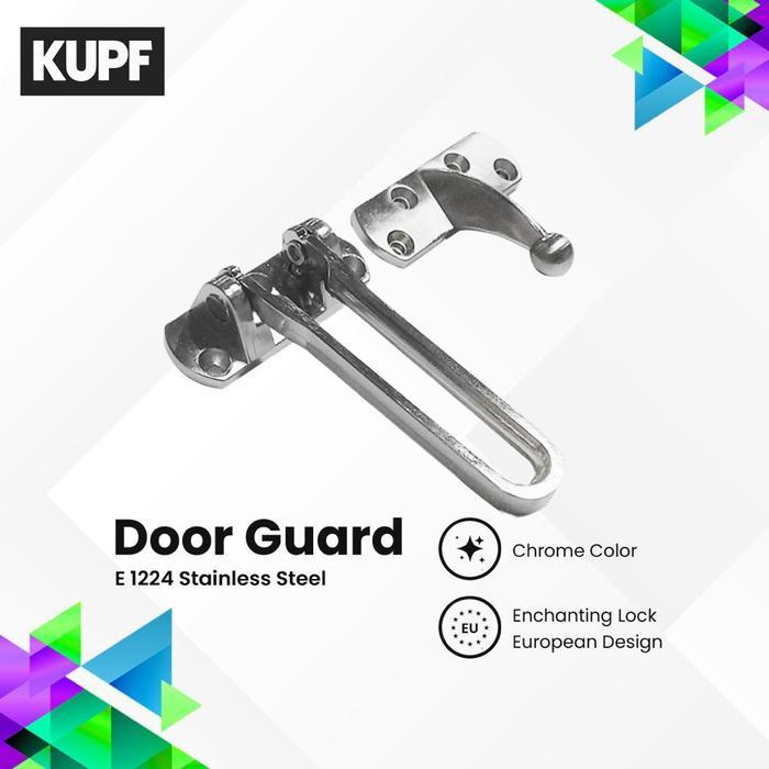 Pengaman Kunci Pintu/Door Guard Elock Stainless Steel E1224Nb Pasti Promo