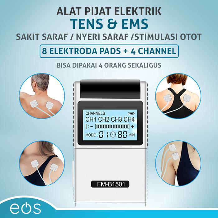 Alat Pijat Terapi Listrik Tens Ems Refleksi Akupuntur Electric Massage