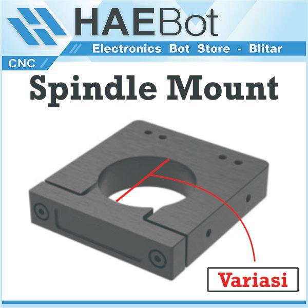 ROUTER SPINDLE MOUNT BRACKET MOTOR SPINDLE DUDUKAN ALUMINIUM
