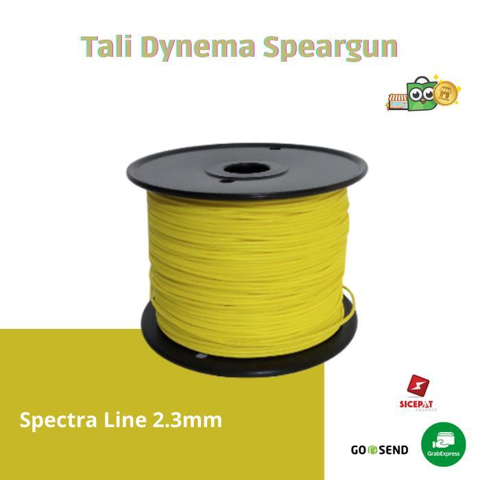 TERBARU Tali Dynema Spectra Line 2.3mm Speargun Spearfishing Panah Ikan Kuning BISA GRAB