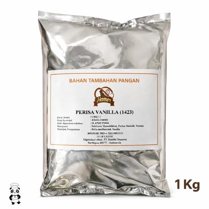 Hamer Perisa Vanila Bubuk (1423) 1 Kg Vanili Bubuk Vanilla Powder