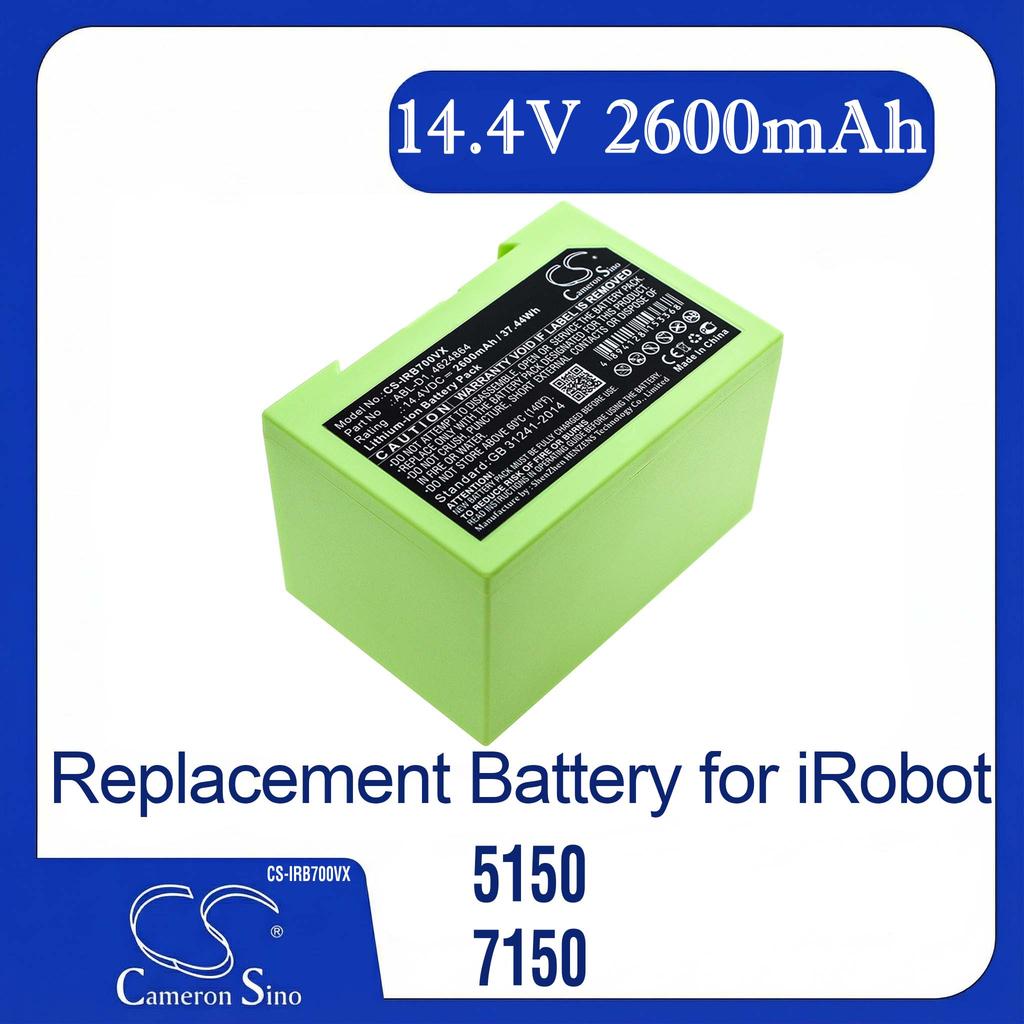 Replacement Battery for iRobot Roomba i7, Roomba i7+, Roomba e5, 7150, Roomba 7550, Roomba