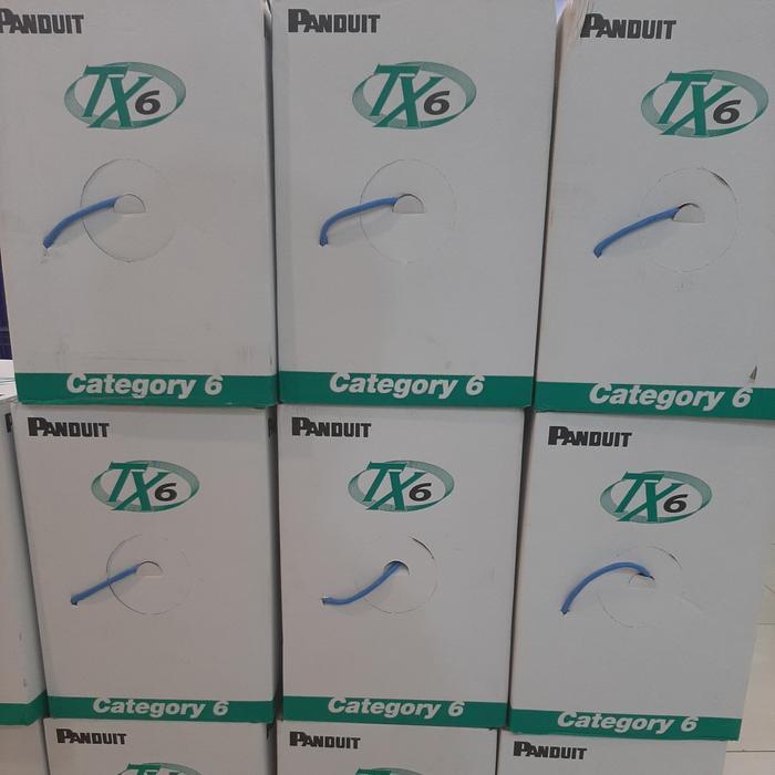New Series Kabel Lan Utp Panduit Cat 6 Tx6 Puc6C04Bu-C / Panduit Cat6 Tx6/Panduit