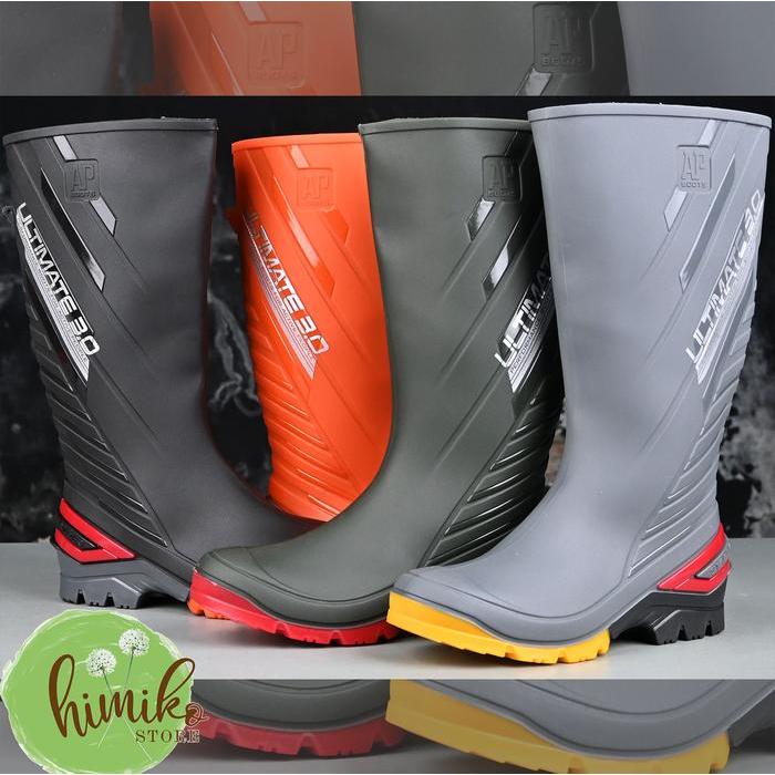 SEPATU BOOTS KARET PANJANG AP BOOTS Ultimate 2015 Original