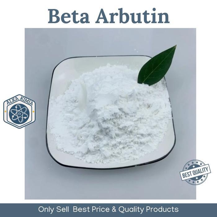Beta Arbutin Powder 10gr / Bubuk Beta Arbutin Bahan Aktif Pemutih Kulit Original 10gram