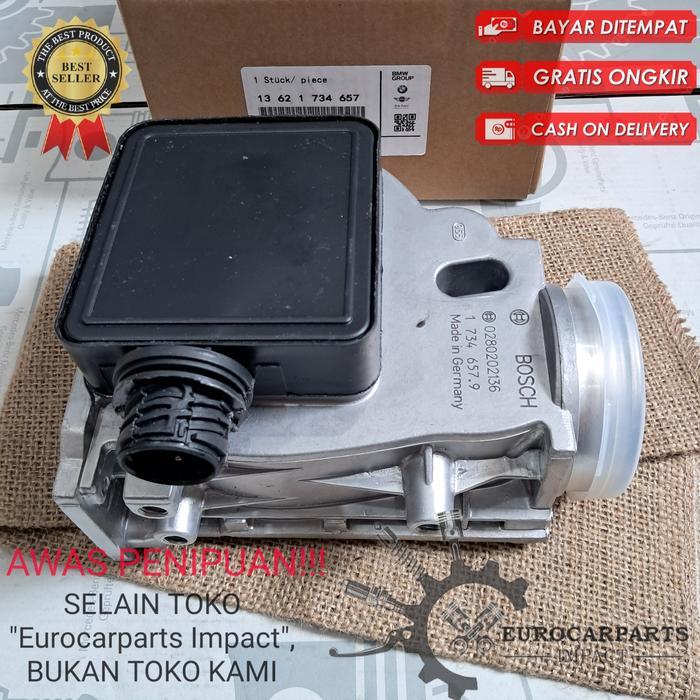 SENSOR MAF MASS AIR FLOW METER BMW M40 E30 E34 E36 318i ORIGINAL SENSOR UDARA BMW 13621734657
