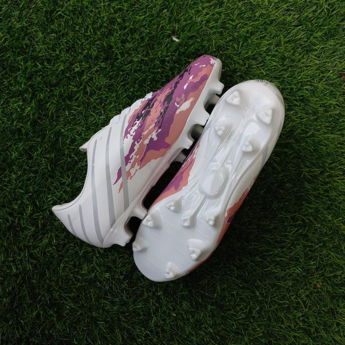 Sepatu Bola Anak Ortuseight Catalyst Chimera FG White Purple I COD Sepatu Bola Junior l Futsal Kids