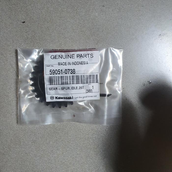 GEAR SPUR IDLE 26T GEAR GIR GIGI SELAH KLX 150 DTRACKER 150 ORIGINAL KAWASAKI GENUINEPARTS 100%