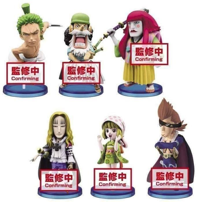 HOT SALE BANDAI WCF ONE PIECE WANOKUNI 4 ZORO USOPP KANJURO BASIL HAWKINS CARROT X DRAKE TERMURAH