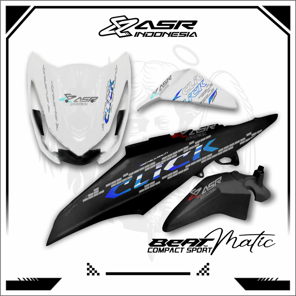 STRIPING TRANSPARAN HONDA BEAT FI NVX