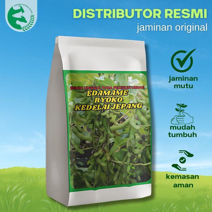 Josjismatt_ 1 Kg Benih Edamame Premium Kedelai Je Pang Jumbo Agri Seed Edamame Ryoko Lebat Manis