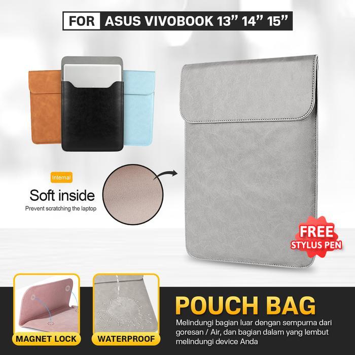 Premium Sleeve Bag Asus VivoBook 13 14 15 inch Sarung Tas Pelindung