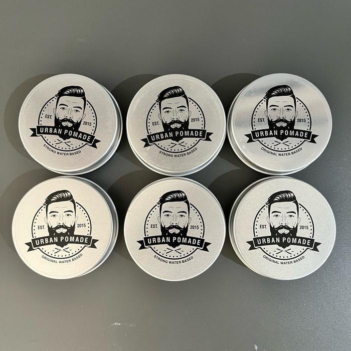 Grosir Pomade Urban Mini Waterbased Qty 6 pcs bisa mix aroma