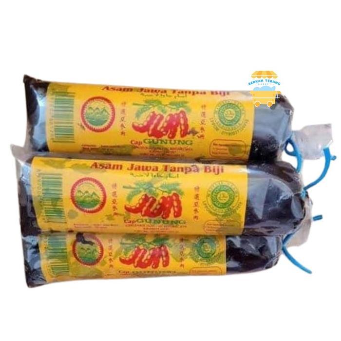NEW Asem Jawa Tanpa Biji Cap Gunung / Asam jawa Tanpa Biji Cap Gunung 150gr / Asam Jawa / Asem