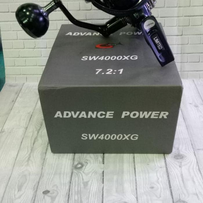 Reel Spinning G Tech Power Advance Power Sw 4000 Xg Power Handel