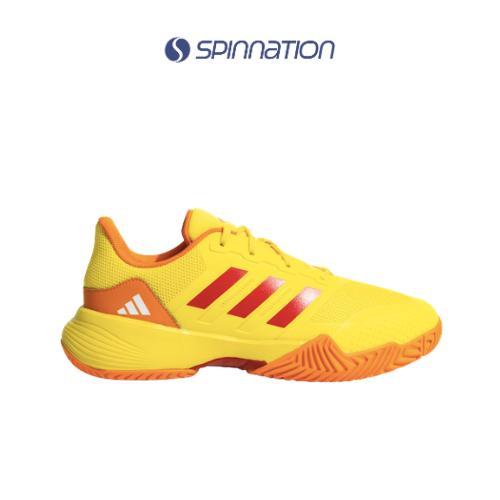 Sepatu Tenis Padel Badminton Pria Adidas Drop Shot Yellow Men Shoes
