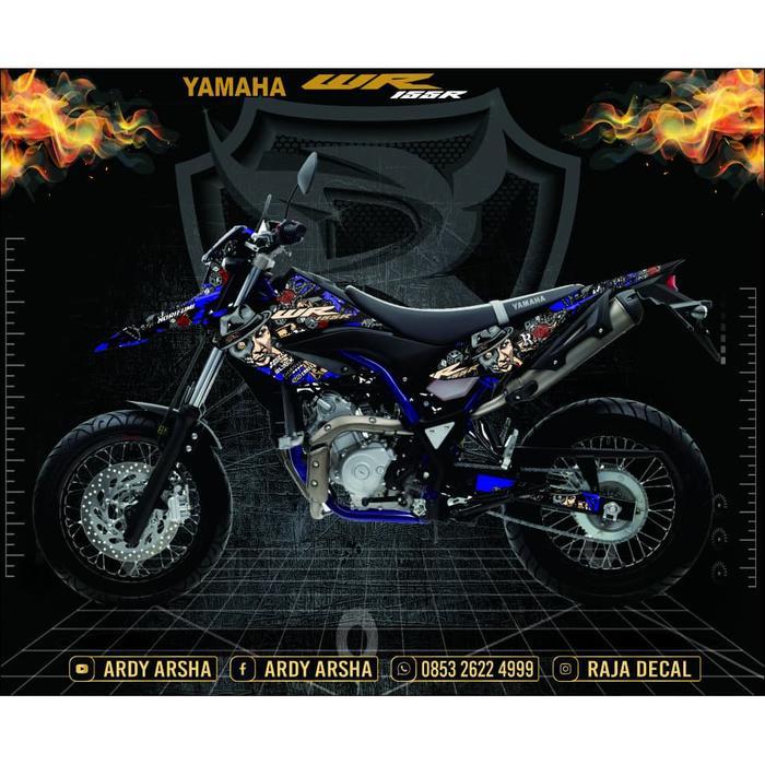 Decal Sticker Stiker Trail Yamaha Wr155 Jerinx
